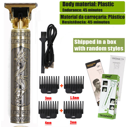 Recortadora T9 Inalámbrica Para Perfilar Barba Y Cabello