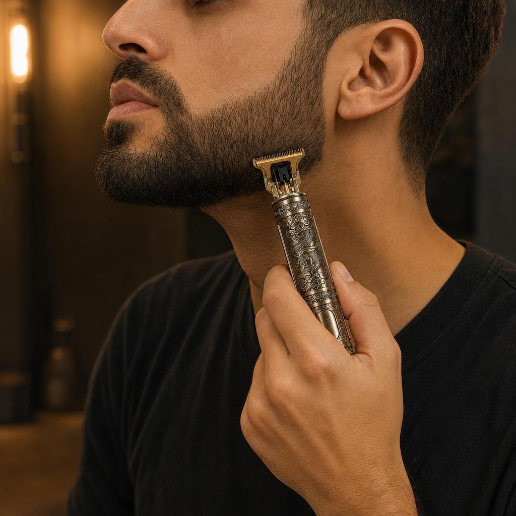 Perfilando el contorno de la barba