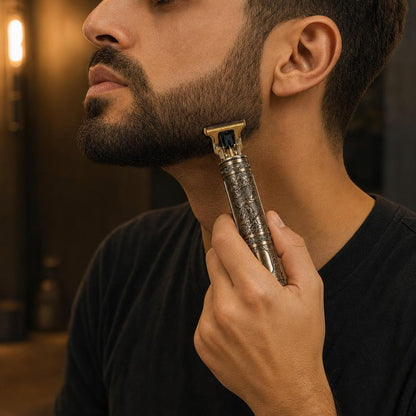 Perfilando el contorno de la barba